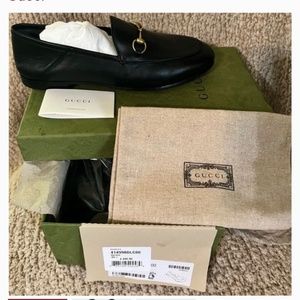 Gucci Brixton leather loafers 10.5